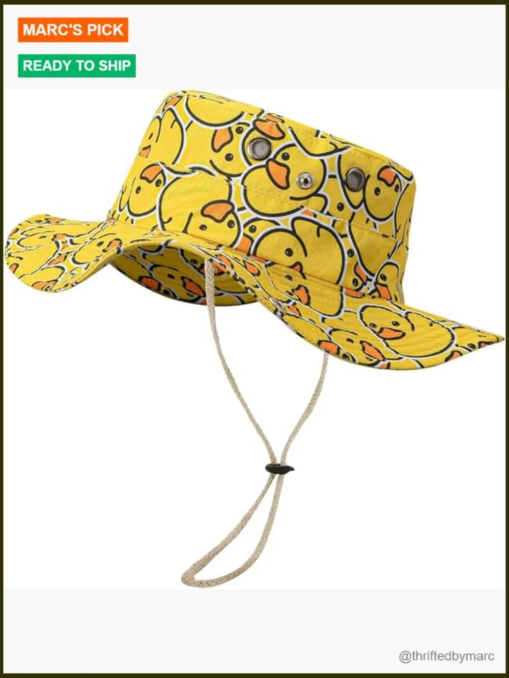 Reversible Bucket Hat with Strap, Packable Sun Hat for Hiking Beach